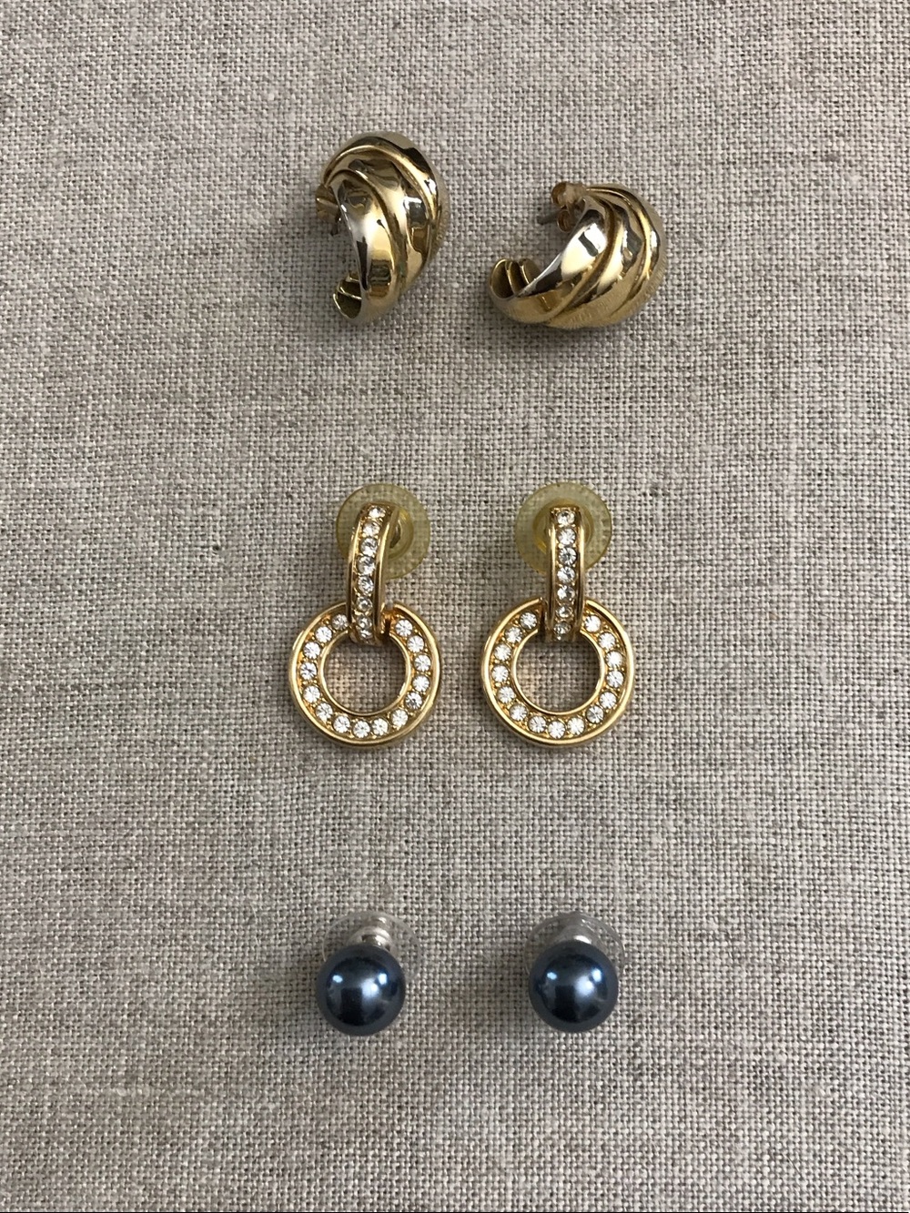 3 pair Earrings